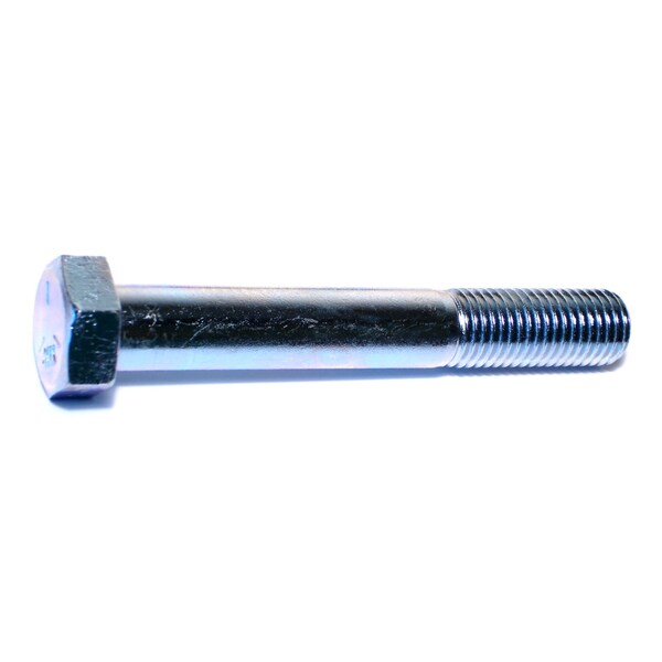 Midwest Fastener Grade 5, 7/8"-9 Hex Head Cap Screw, Zinc Plated Steel, 6 in L, 5 PK 53424 - main